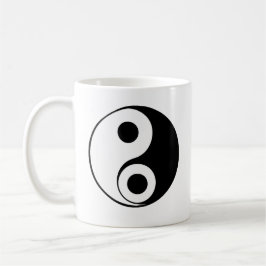 Caneca De Café Energias Opostas, Balança de Crio Yin Yang