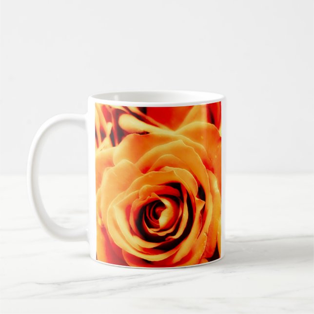 Caneca De Café Energy Yellow Roses 11oz Classic Mug (Esquerda)