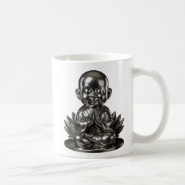 Caneca De Café Enfant bouddhiste 3D