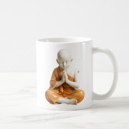 Caneca De Café Enfant tibétain Méditatif