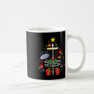Caneca De Café Enfeite de Natal de Frisbee de Disc Golf Árvore Pr