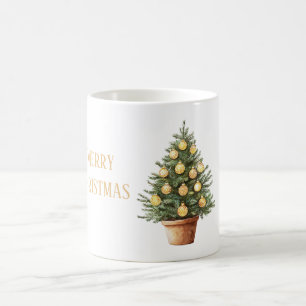 Caneca De Café Enfeites de Abelha Melifera na Árvore de Natal