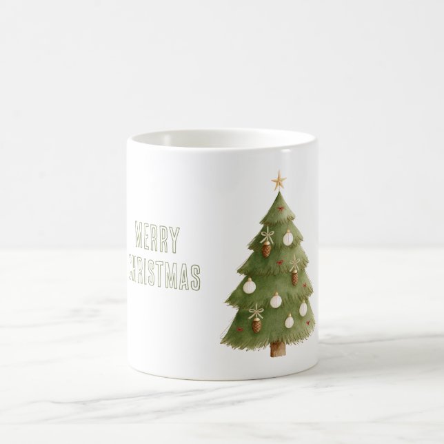 Caneca De Café Enfeites de Estrela para Árvore de Natal (Centro)