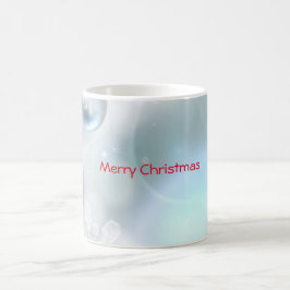 Caneca De Café enfeites de natal e flocos de neve