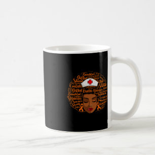 Caneca De Café Enfermagem da Consciência do Cancer Sanguíneo