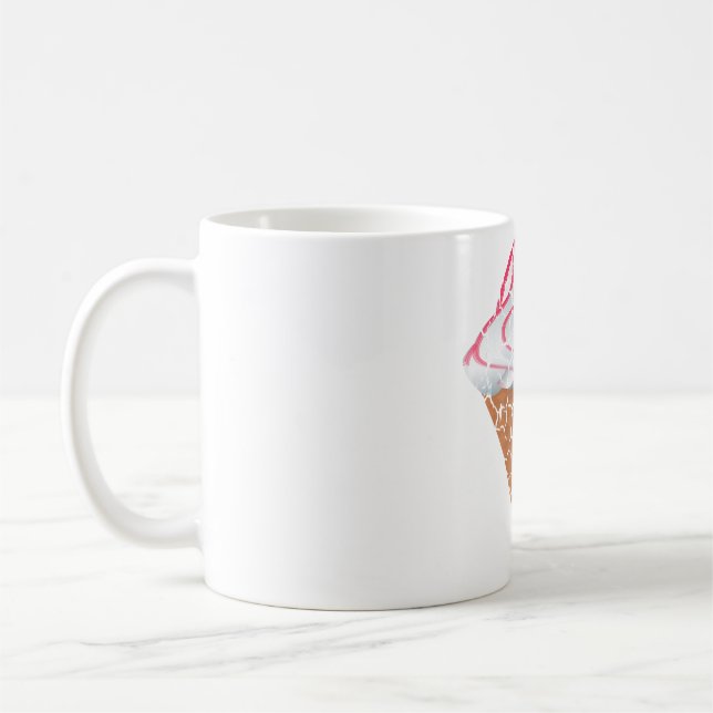 Caneca De Café Enfermagem de Páscoa coelho magro do assistente mé (Esquerda)
