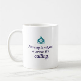 Caneca De Café Enfermagem é uma Vocação Identidade Médica Moderna