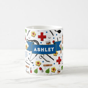 Caneca De Café Enfermeira