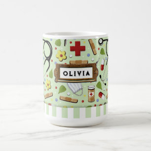 Caneca De Café Enfermeira