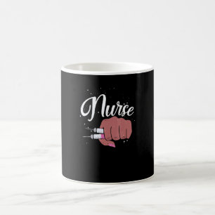 Caneca De Café Enfermeira Afro-Americana Enfermeira Registrada Me