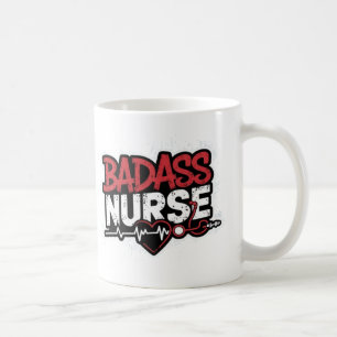 Caneca De Café enfermeira Badass