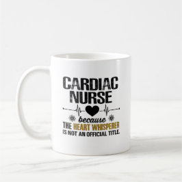 Caneca De Café enfermeira cardíaca escola de enfermagem médico ut