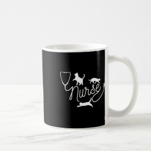 Caneca De Café Enfermeira Cat Mãe - Enfermeira Rn E Amantes De Ga
