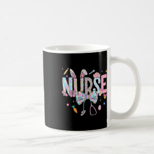 Caneca De Café Enfermeira Coquete da Páscoa Feliz Enfermeira da E
