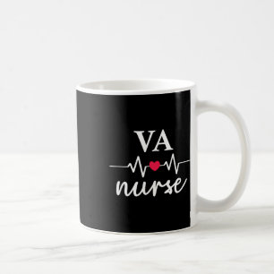 Caneca De Café Enfermeira Cute Va Rn Departamento de Enfermagem