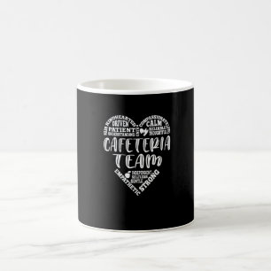 Caneca De Café Enfermeira da Equipe da Cafeteria Semana do Dia da