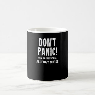 Caneca De Café Enfermeira de Alergia