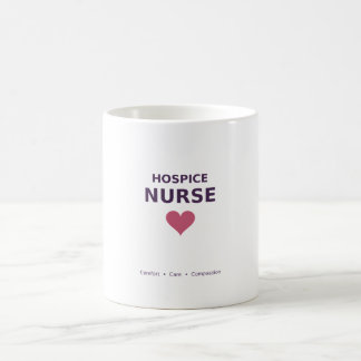 Caneca De Café Enfermeira de Cuidados Paliativos — Conforto • Cui