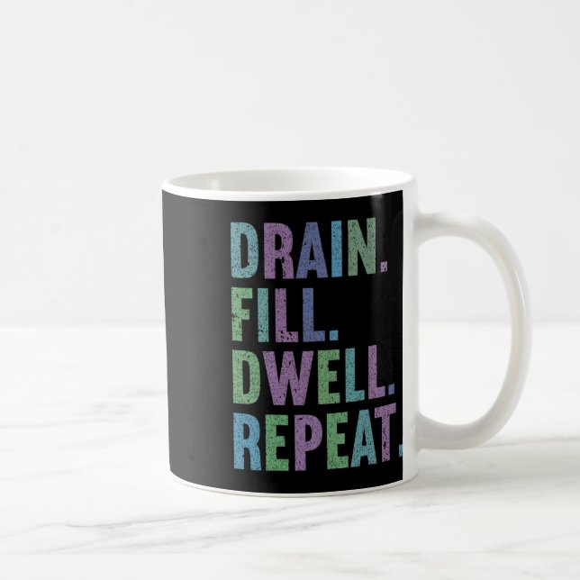 Caneca De Café Enfermeira de diálise peritoneal Doença renal Engr (Direita)