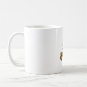 Caneca De Café Enfermeira de Halloween Fantasma Assustador Retro