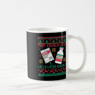 Caneca De Café Enfermeira De Icu De Natal Útil Com Antibióticos E