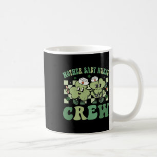 Caneca De Café Enfermeira de Mãe e Bebê Atravessa Travessuras do