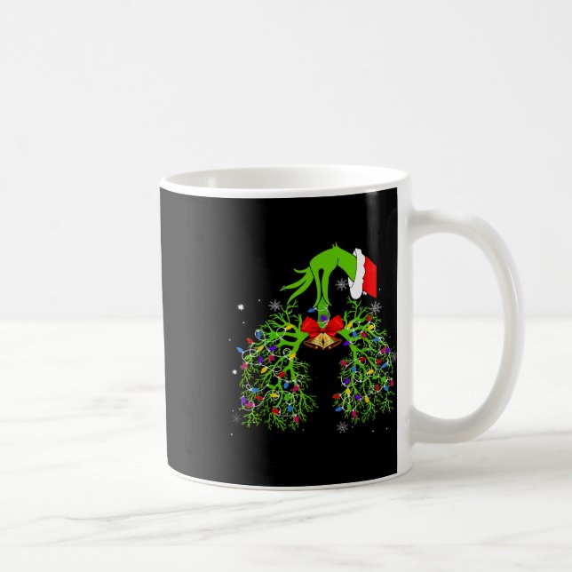 Caneca De Café Enfermeira de Natal (Direita)