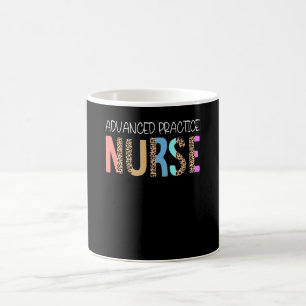 Caneca De Café Enfermeira de Prática Avançada Guepardo Boêmio P