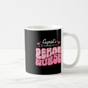 Caneca De Café Enfermeira de Reabilitação Favorita do Cupido Dia