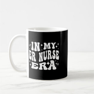 Caneca De Café Enfermeira de Urgência Vibes Divertido Retro Sala