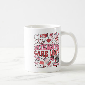 Caneca De Café Enfermeira de Uti Dia dos Namorados Equipe de Unid