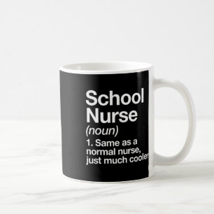 Caneca De Café Enfermeira Definição Engraçada De Volta À Escola N
