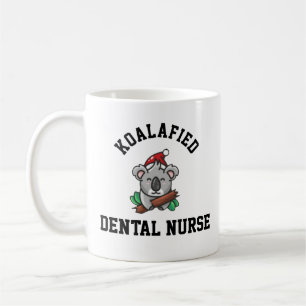Caneca De Café Enfermeira dentária Koalafied
