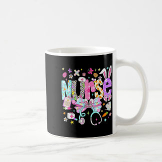 Caneca De Café Enfermeira dia de páscoa fofa coquete estetoscópio