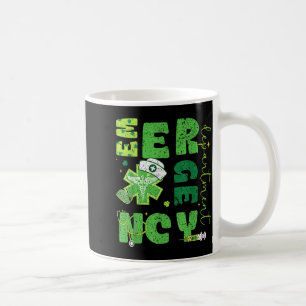 Caneca De Café enfermeira do departamento de emergência dia de sã