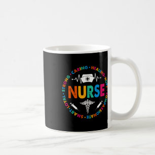 Caneca De Café Enfermeira Enfermeira Enfermeira Engraçada Rn Np N