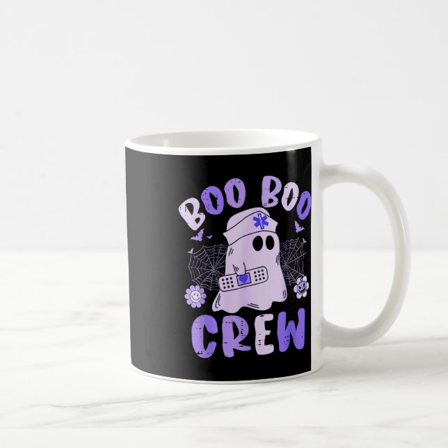 Caneca De Café Enfermeira Enfermeira Engraçada Fantasmas Engraçad (Direita)