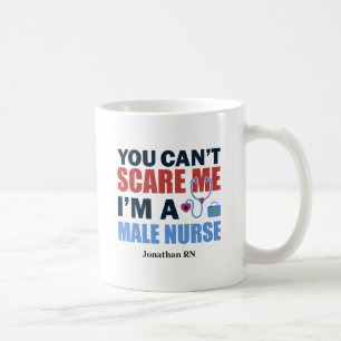Caneca De Café Enfermeira Enfermeira Masculina Personalizada Mug