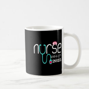 Caneca De Café Enfermeira est 2025 formatura escola de enfermagem