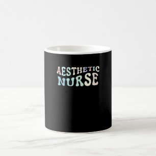 Caneca De Café Enfermeira estética cosmética Enfermeira do futuro