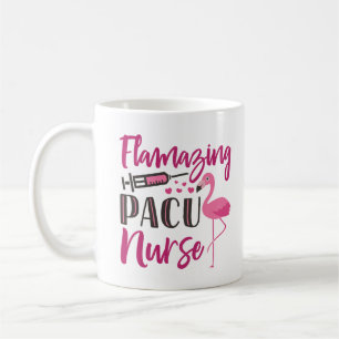 Caneca De Café Enfermeira Flamingo Enfermeira Semana de Apreciaçã