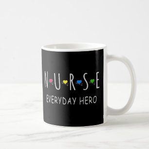 Caneca De Café Enfermeira Herói Diária