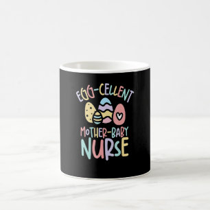 Caneca De Café Enfermeira Mãe Bebê Excelente Enfermeira Mãe Bebê