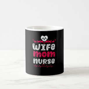 Caneca De Café Enfermeira Mãe Esposa Dia Internacional do Enferme