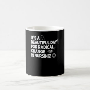 Caneca De Café Enfermeira Março 2022 É Um Dia Lindo Para Uma Muda