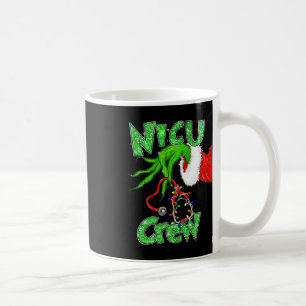 Caneca De Café Enfermeira Nicu Crew Feliz Estetoscópio de Natal X