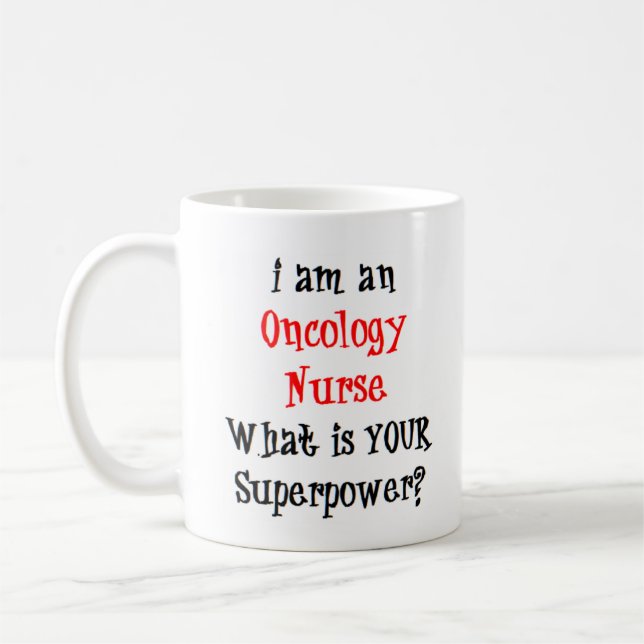 Caneca De Café enfermeira oncologista (Esquerda)