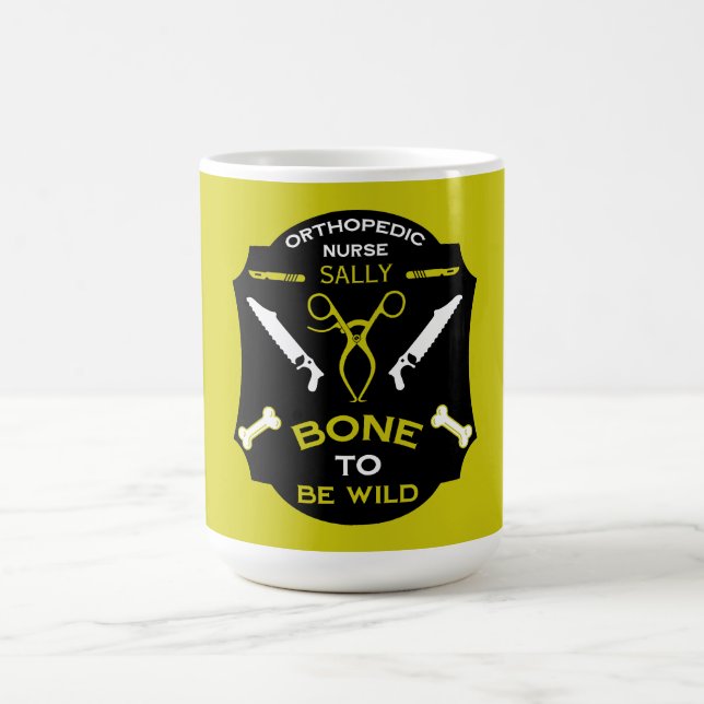 Caneca De Café Enfermeira ortopédica (Centro)