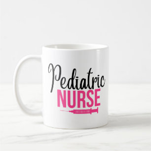 Caneca De Café Enfermeira Pediátrica Presente Engraçado Presente