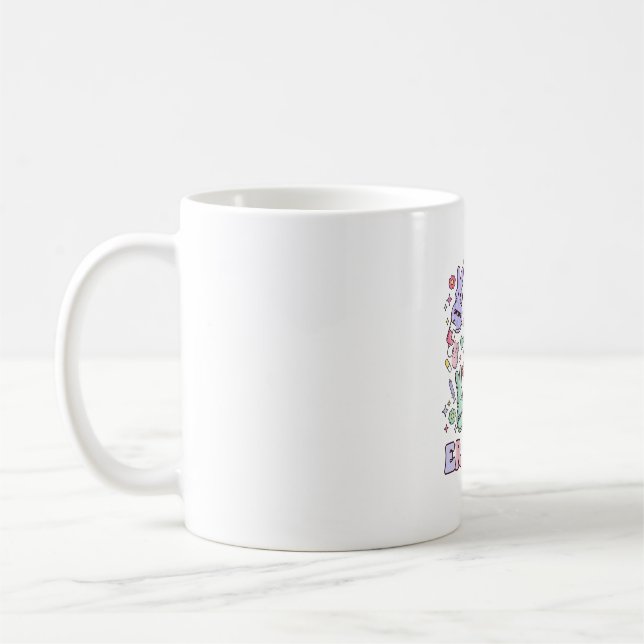 Caneca De Café Enfermeira Praticante do Departamento de Emergênci (Esquerda)